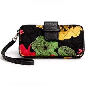 Vera Bradley Havana Rose Multifunction Wristlet Wallet
